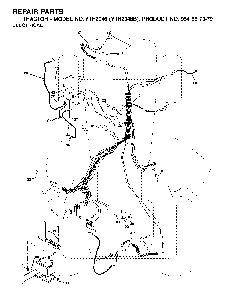 Electrical Diagram and Parts List for YTH2046B (954567079)(2001-01) Husqvarna Lawn Tractor