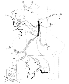 Electrical Diagram and Parts List for YTH2046 (954567079-A)(2000-11) Husqvarna Lawn Tractor