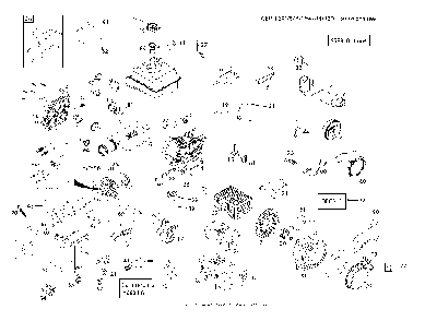 Engine Diagram and Parts List for 12527SB96193005600 2010-07 Husqvarna Snow Blower