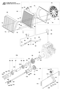 Part Location Diagram of 506976402 Husqvarna Bushing