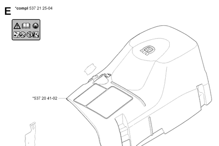 Cylinder Cover Diagram and Parts List for 576XP 20090400001-20101000000 Husqvarna Chainsaw