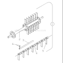 Page C Diagram and Parts List for DTB20 DTB 20 Husqvarna Dethatcher