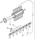 Part Location Diagram of 539100526 Husqvarna Dethatcher Spacer