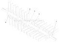 Page E Diagram and Parts List for DT22BDS DT 22 BDS B5DSA -968999244 -2005-07 Husqvarna Dethatcher