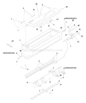 Page G Diagram and Parts List for DT22BDS DT 22 BDS B5DSA -968999244 -2005-07 Husqvarna Dethatcher