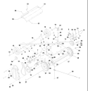 Page B Diagram and Parts List for DT22NF DT 22 NF NEFA -968999247 -2005-07 Husqvarna Dethatcher