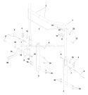 Page F Diagram and Parts List for DT22NF DT 22 NF NEFA -968999247 -2005-07 Husqvarna Dethatcher