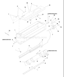 Page G Diagram and Parts List for DT22NF DT 22 NF NEFA -968999247 -2005-07 Husqvarna Dethatcher