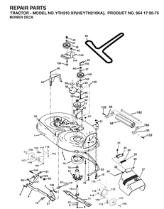 Part Location Diagram of 532181962 Husqvarna Housing