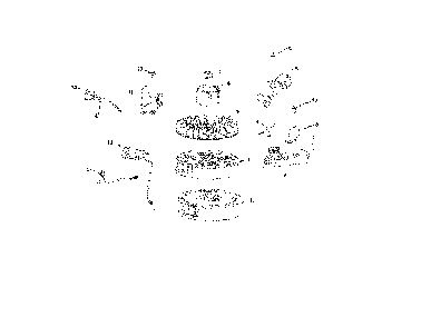 Ignition/charging Diagram and Parts List for L321AH-96794980100  Husqvarna Lawn Mower