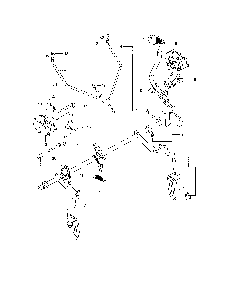 Brake/lift Diagram and Parts List for 967262401-00  Husqvarna Lawn Mower