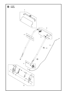 Part Location Diagram of 598861501 Husqvarna Cable Assy