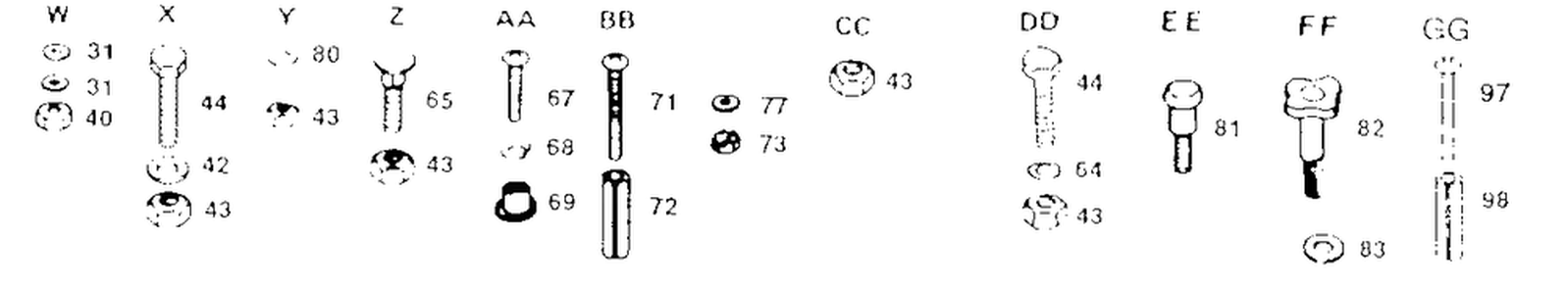 Enclosures (Part 2) Diagram and Parts List for YT120 (954000061)(1990-01) Husqvarna Lawn Tractor