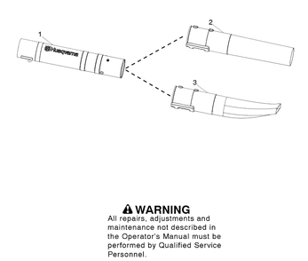 Tube Diagram and Parts List for 125B 2010-01 Husqvarna Leaf Blower / Vacuum