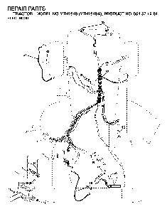 Electrical Diagram and Parts List for YTH2548A954571984 2004-06 Husqvarna Lawn Tractor