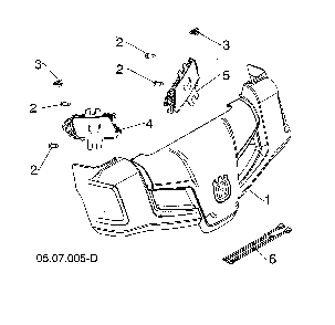 Console cover Diagram and Parts List for 96193009703  Husqvarna Snow Blower