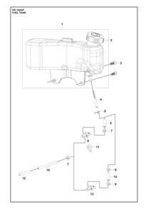 Part Location Diagram of 531147721 Husqvarna Oil Pump