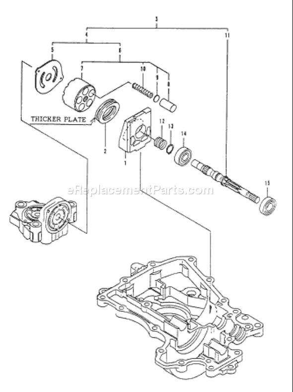 Page G Diagram and Parts List for TUFFTORQK55JTRANSAXLE  Husqvarna Lawn Tractor Accessories