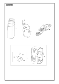 Accessories Diagram and Parts List for BALANCEXT2  Husqvarna Workwear
