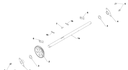 Drive - C Diagram and Parts List for 924SB (96193004500)(2009-06) Husqvarna Snow Blower