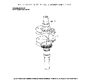 Crankshaft Diagram and Parts List for TS354X-96043029500  Husqvarna Lawn Tractor