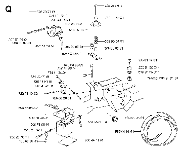 Electrical Diagram and Parts List for RIDER13BIOCLIP (953520901)(2003-11) Husqvarna Lawn Tractor