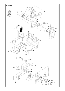 Electrical Diagram and Parts List for PP480 (20134402530 & Above)(2013-11) Husqvarna Miscellaneous