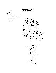 Engine assembly (19 hp) Diagram and Parts List for 917277820  Husqvarna Lawn Mower