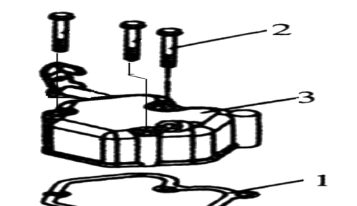 Bonnet Diagram and Parts List for TF545D  Husqvarna Cultivator