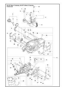 Part Location Diagram of 720126952 Husqvarna Parallel Pin