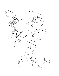 Steering Diagram and Parts List for 967303601-00  Husqvarna Lawn Mower