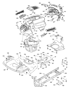 Part Location Diagram of 590740005 Husqvarna Dash