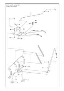 Part Location Diagram of 535466628 Husqvarna Hook