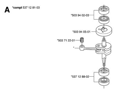 Part Location Diagram of 537128103 Husqvarna 