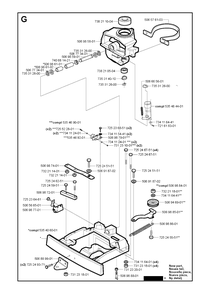 Part Location Diagram of 597911301 Husqvarna Service Kit