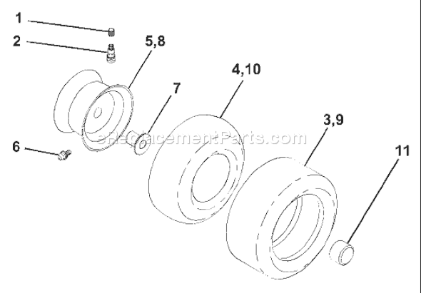Page J Diagram and Parts List for YTH1842B (954569790) (2002-12) Husqvarna Lawn Tractor
