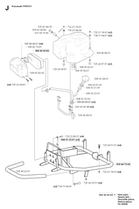 Engine Diagram and Parts List for R18PRO (953521901)(2007-03) Husqvarna Lawn Tractor
