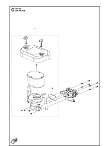 Part Location Diagram of 598599301 Husqvarna Adapter