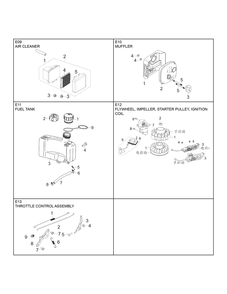Engine Rato Rv175 Diagram and Parts List for RV175  Husqvarna Engine