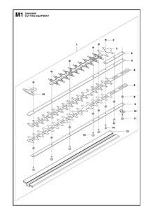 Part Location Diagram of 577644403 Husqvarna Blade cover