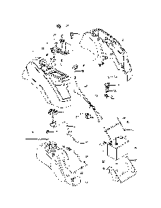 Ignition system Diagram and Parts List for 967271701-00  Husqvarna Lawn Tractor
