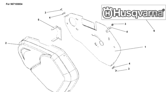 Part Location Diagram of 590161401 Husqvarna Sticker