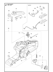 Part Location Diagram of 579414001 Husqvarna Switch