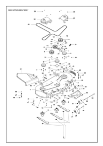Part Location Diagram of 546099901 Husqvarna Strut