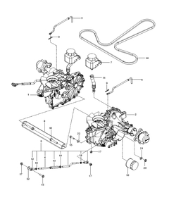 Part Location Diagram of 581820802 Husqvarna Bracket