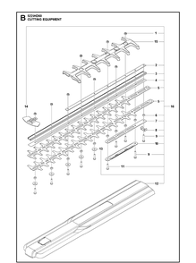 Part Location Diagram of 590327101 Husqvarna Guide Bar