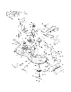 Mower deck Diagram and Parts List for 917240461  Husqvarna Lawn Tractor