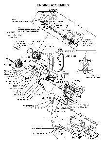 Engine Diagram and Parts List for BZ27C (968999315)(2006-04) Husqvarna Lawn Tractor
