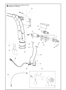 Part Location Diagram of 592982801 Husqvarna Valve