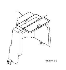 Cover Diagram and Parts List for 924SB 2010-08 Husqvarna Snow Blower
